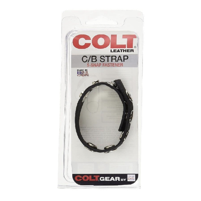 COLT Leather C/B Strap 5-snap